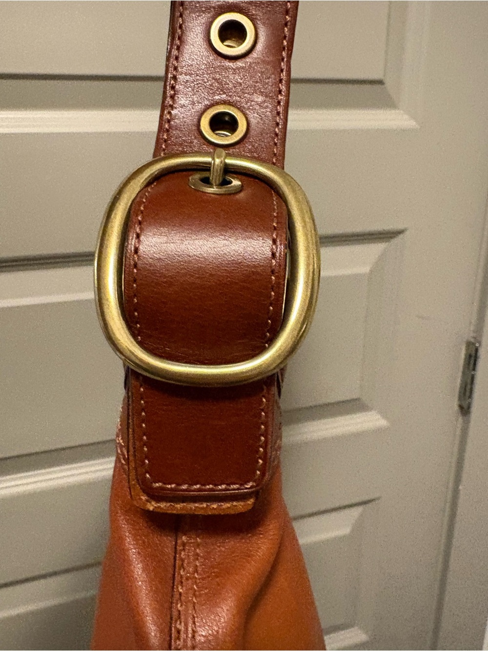 Coach EUC Y2K 2008 Bleecker Duffle 11422 in Cognac/Whiskey - Picture 7 of 11